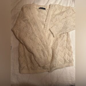 Cozy Cream Knit Sweater